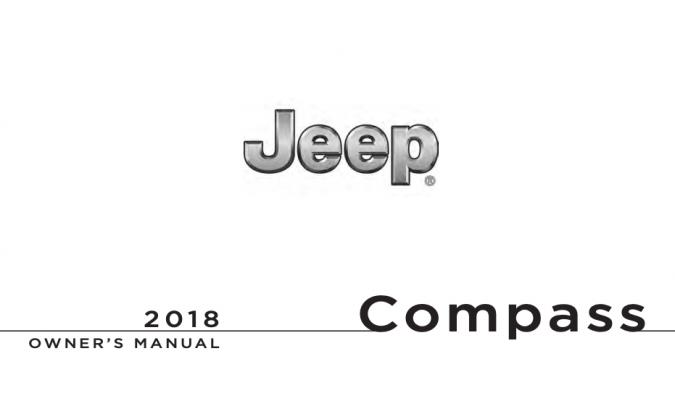 2018 Jeep Compass Owner’s Manual Image
