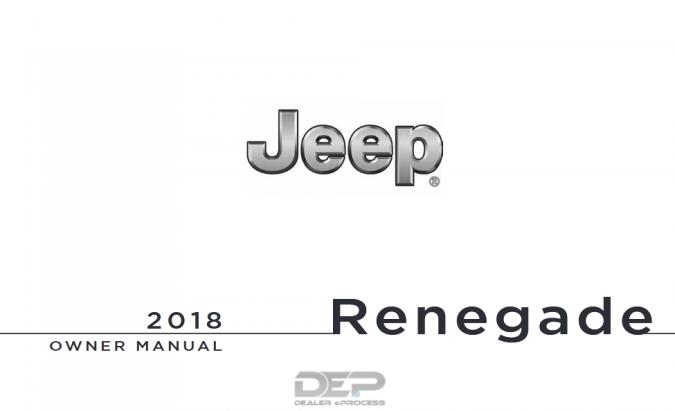2018 Jeep Renegade Owner’s Manual Image