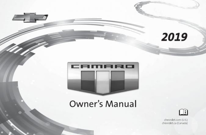 2019 Chevrolet Camaro Owner’s Manual Image