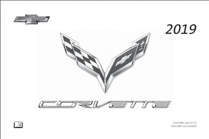2019 Chevrolet Corvette Owner’s Manual Image