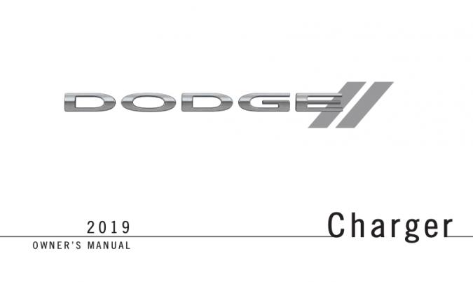 2019 Dodge Charger Owner’s Manual Image