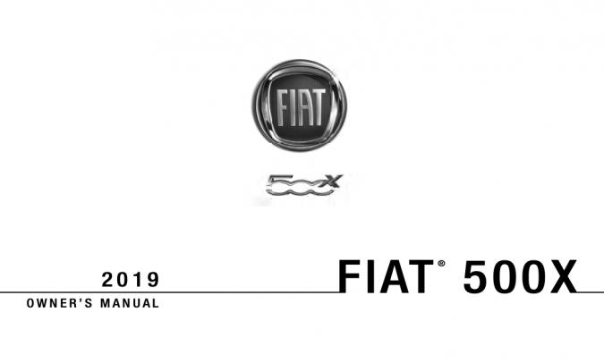 2019 Fiat 500X Owner’s Manual Image