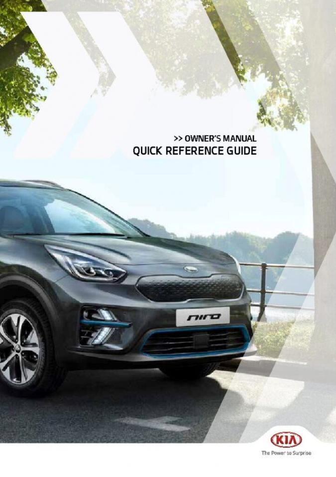 2019 Kia Niro EV Owner’s Manual Image