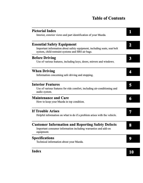 2019 Mazda CX-5 Owner’s Manual Image