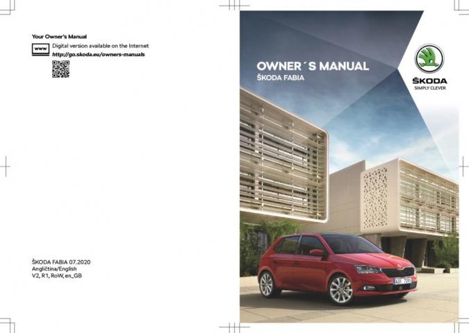 2019 Skoda Fabia Owner’s Manual Image