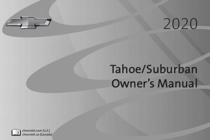 2020 Chevrolet Tahoe/Suburban Owner’s Manual Image