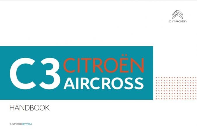 2020 Citroën C3 Aircross Owner’s Manual Image