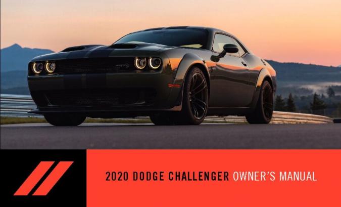 2020 Dodge Challenger Owner’s Manual Image