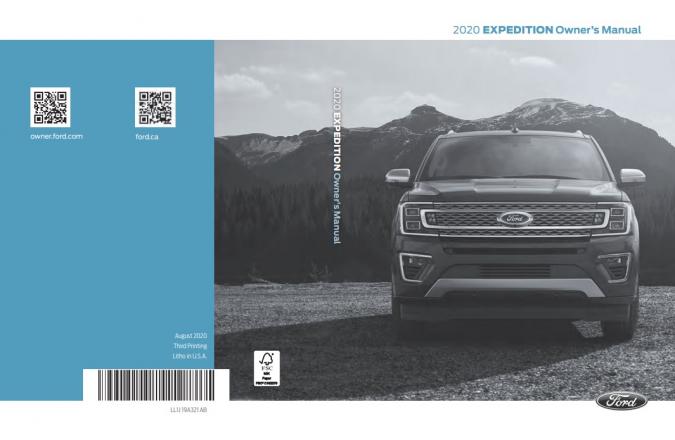 2020 Ford Expedition Owner’s Manual Image