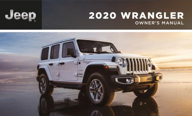 2020 Jeep Wrangler Owner’s Manual Image