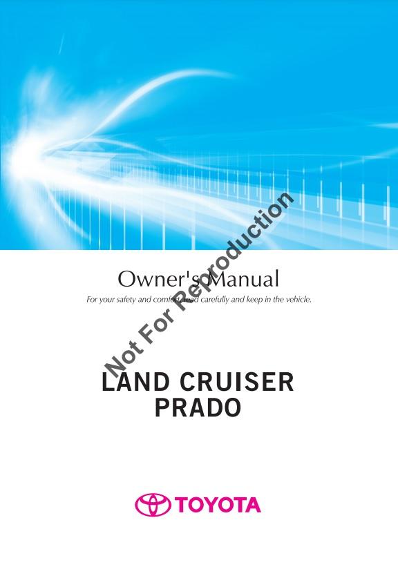 2020 Toyota Prado Owner’s Manual Image