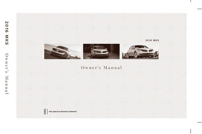 2009 Lincoln MKS Owner’s Manual Image
