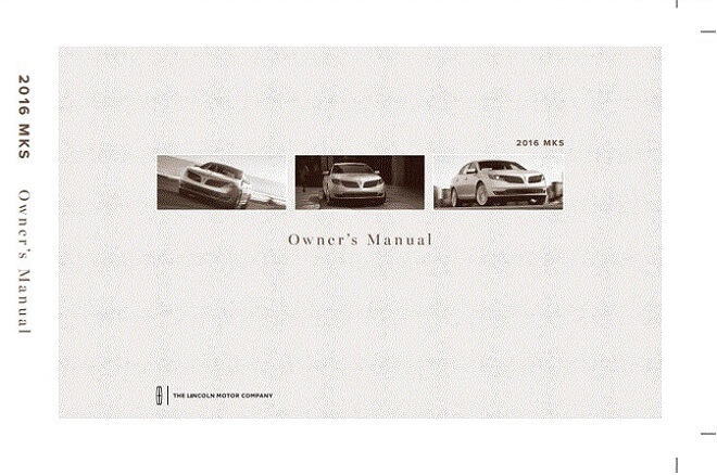 2013 Lincoln MKS Owner’s Manual Image