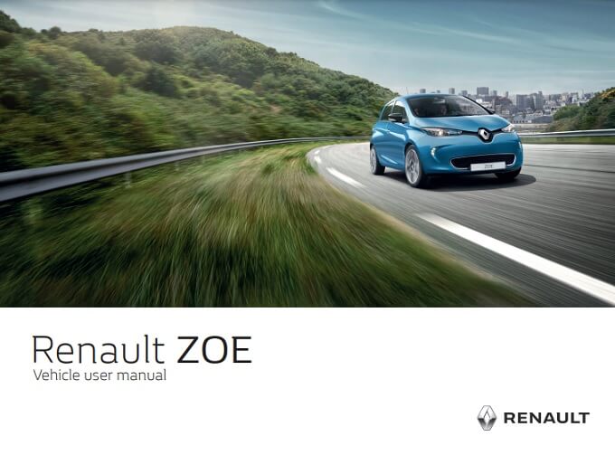 2016 Renault Zoe Owner’s Manual Image