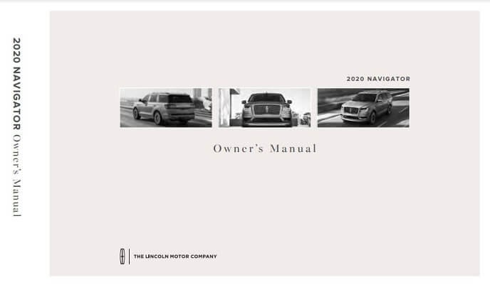 2018 Lincoln Navigator Owner’s Manual Image