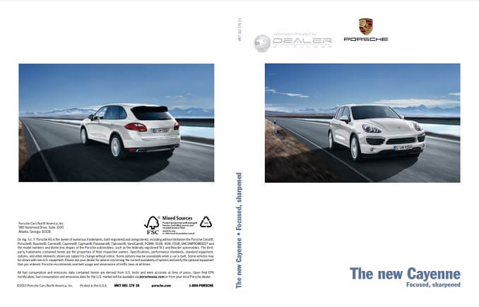 2010 Porsche Cayenne Owner’s Manual Image