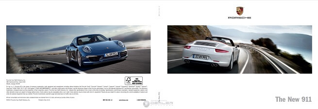 2012 Porsche 911 Owner’s Manual Image