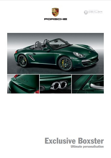 2012 Porsche Boxster Owner’s Manual Image