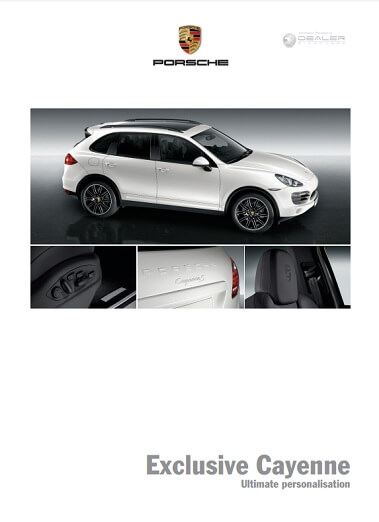 2012 Porsche Cayenne Owner’s Manual Image