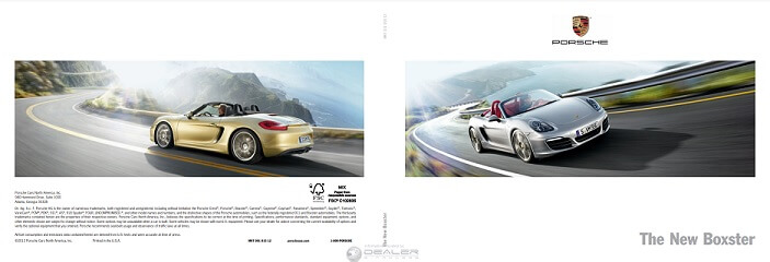2015 Porsche Boxster Owner’s Manual Image