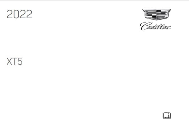 2022 Cadillac XT5 Owner’s Manual Image