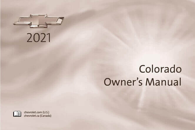 2022 Chevrolet Colorado Owner’s Manual Image