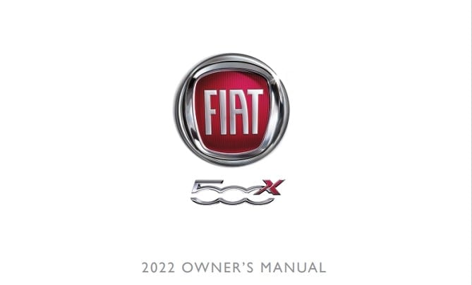 2022 Fiat 500X Owner’s Manual Image