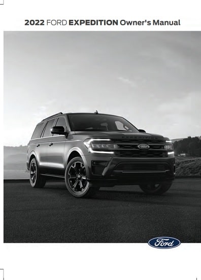2022 Ford Expedition Owner’s Manual Image