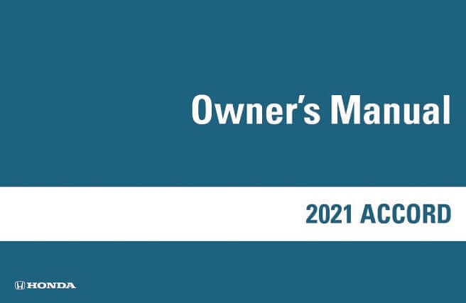 Honda Accord 2022 Maintenance Schedule 2022 Honda Accord Owner's Manual Pdf | Manual Directory