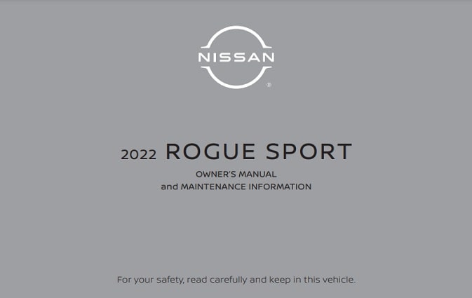 2022 Nissan Rogue Sport Owner’s Manual Image