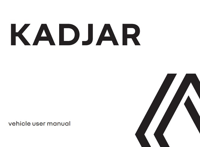 2022 Renault Kadjar Owner’s Manual Image