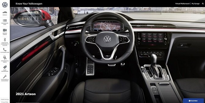 2022 Volkswagen Arteon Owner’s Manual Image