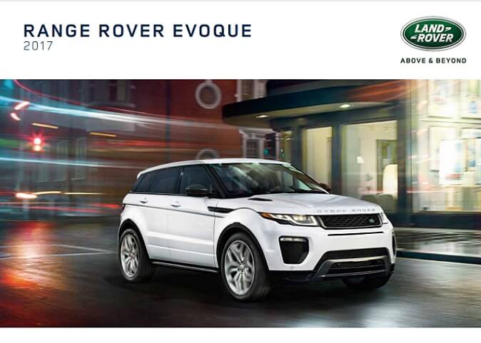 2011 Range Rover Evoque Owner’s Manual Image
