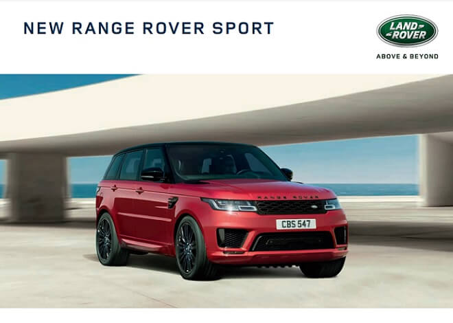 2018 Range Rover Sport Owner’s Manual Image