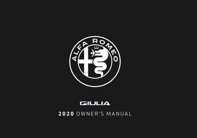 2020 Alfa Romeo Giulia Owner’s Manual Image