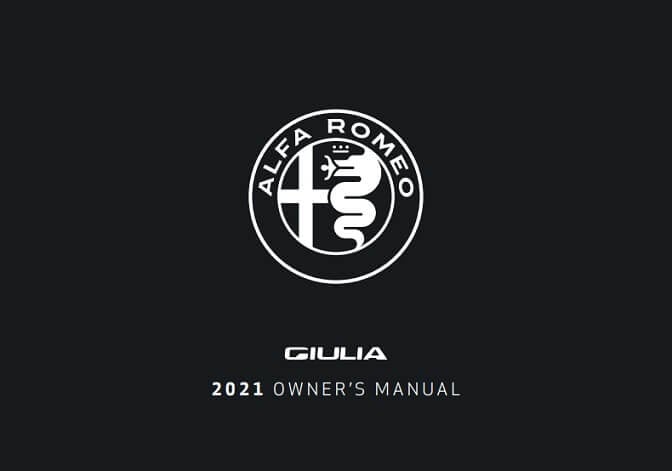 2022 Alfa Romeo Giulia Owner’s Manual Image