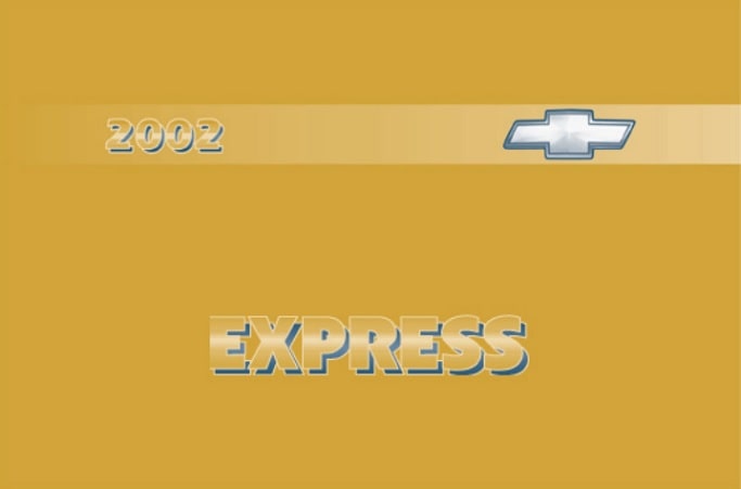 2002 Chevrolet Express Owner’s Manual Image