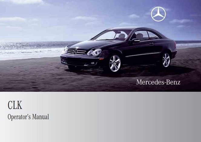 2003 Mercedes Benz CLK-Class Owner’s Manual Image