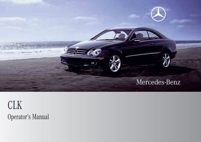 2004 Mercedes Benz CLK-Class Owner’s Manual Image