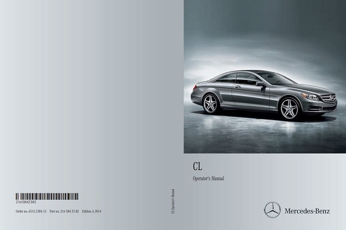 2006 Mercedes Benz CL-Class Owner’s Manual Image