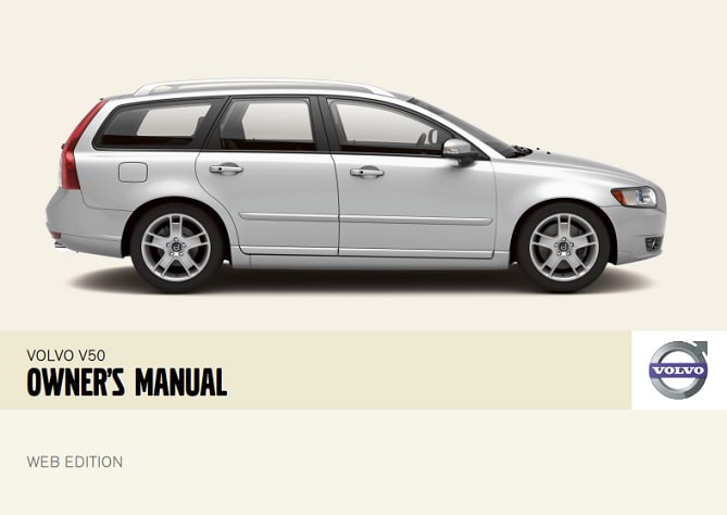 2009 Volvo V50 Owner’s Manual Image