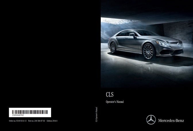 2010 Mercedes Benz CLS-Class Owner’s Manual Image
