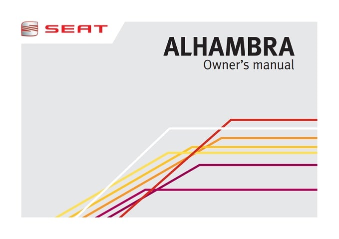 2010 SEAT Alhambra Owner’s Manual Image