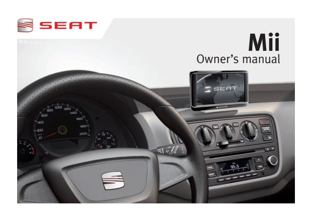 2011 SEAT Mii Owner’s Manual Image