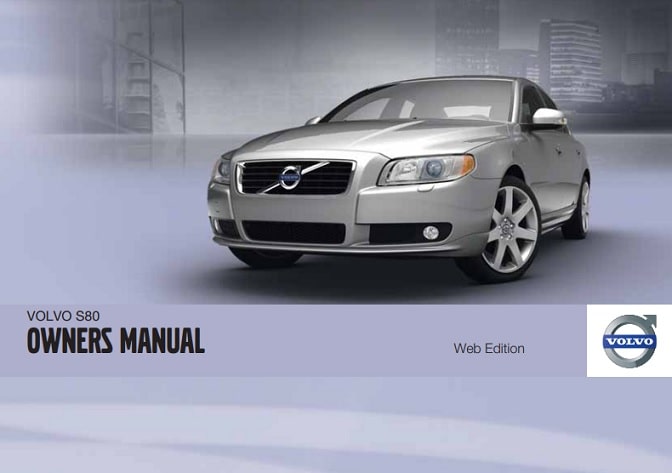 2011 Volvo S80 Owner’s Manual Image