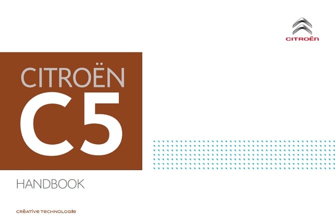 2012 Citroen C5 Owner’s Manual Image