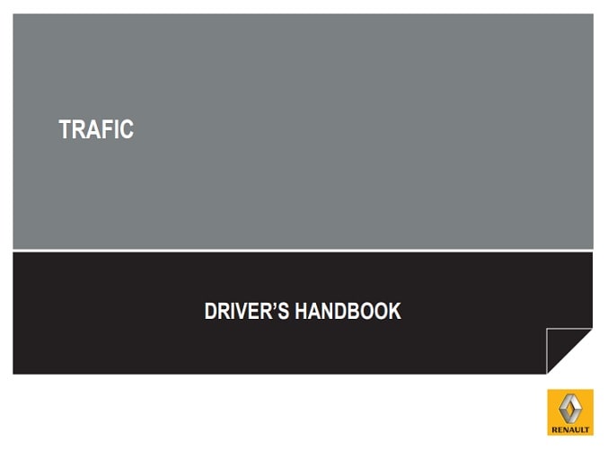2012 Renault Trafic Owner’s Manual Image