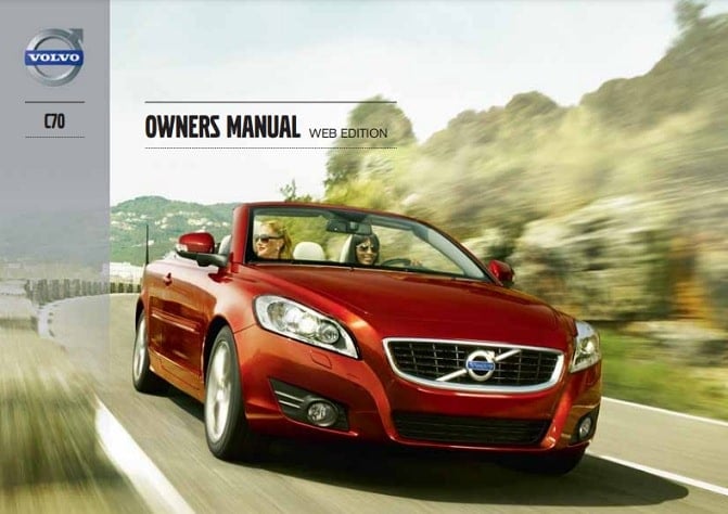 2012 Volvo C70 Owner’s Manual Image