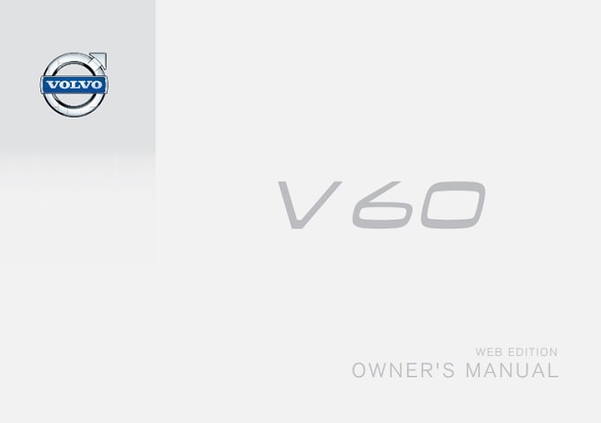 2014 Volvo V60 Owner’s Manual Image
