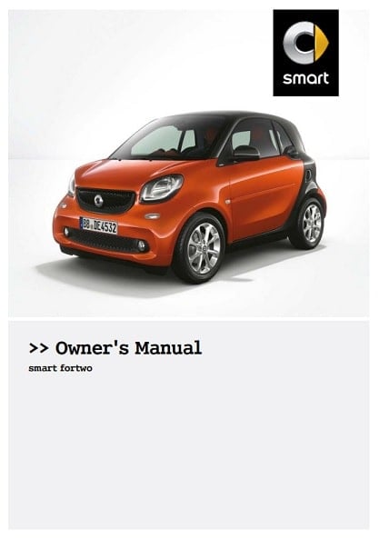 2015 smart fortwo Owner’s Manual Image